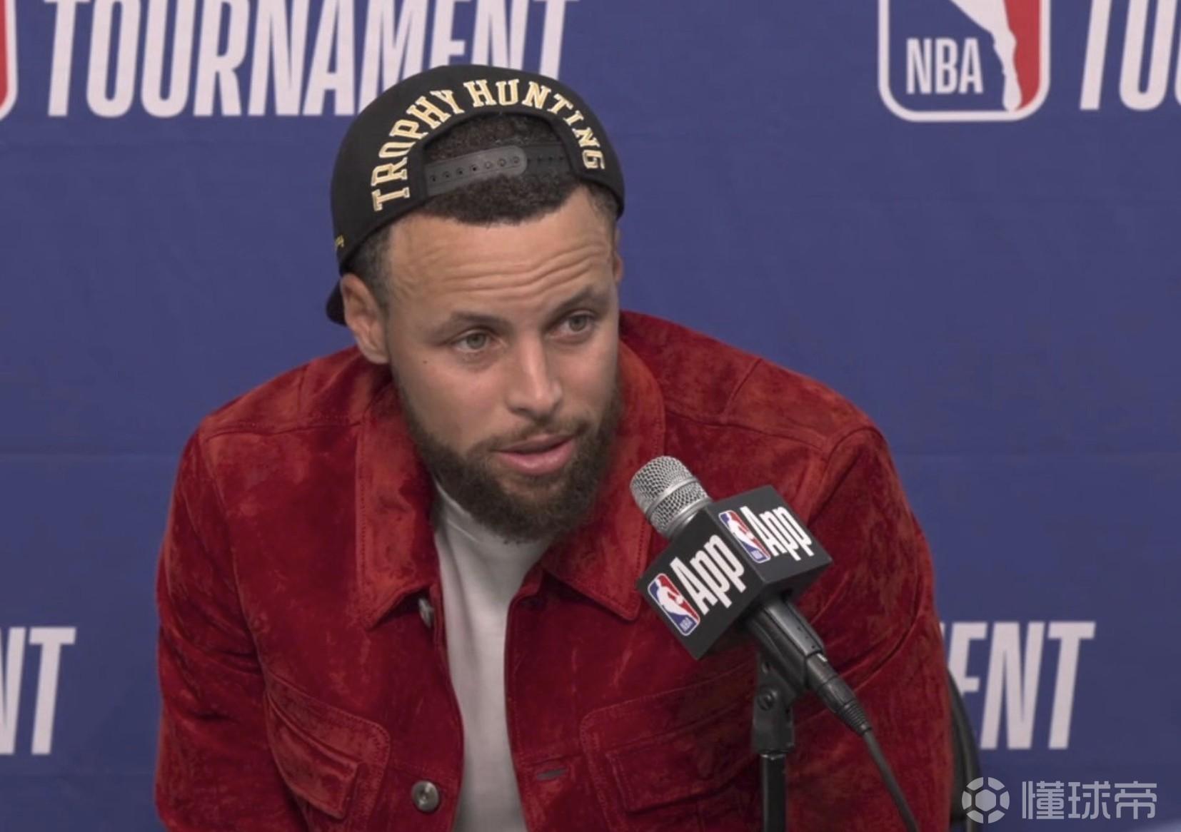 还能打多久？库里：肯定还能打很多年，但续约的谈话还未进行