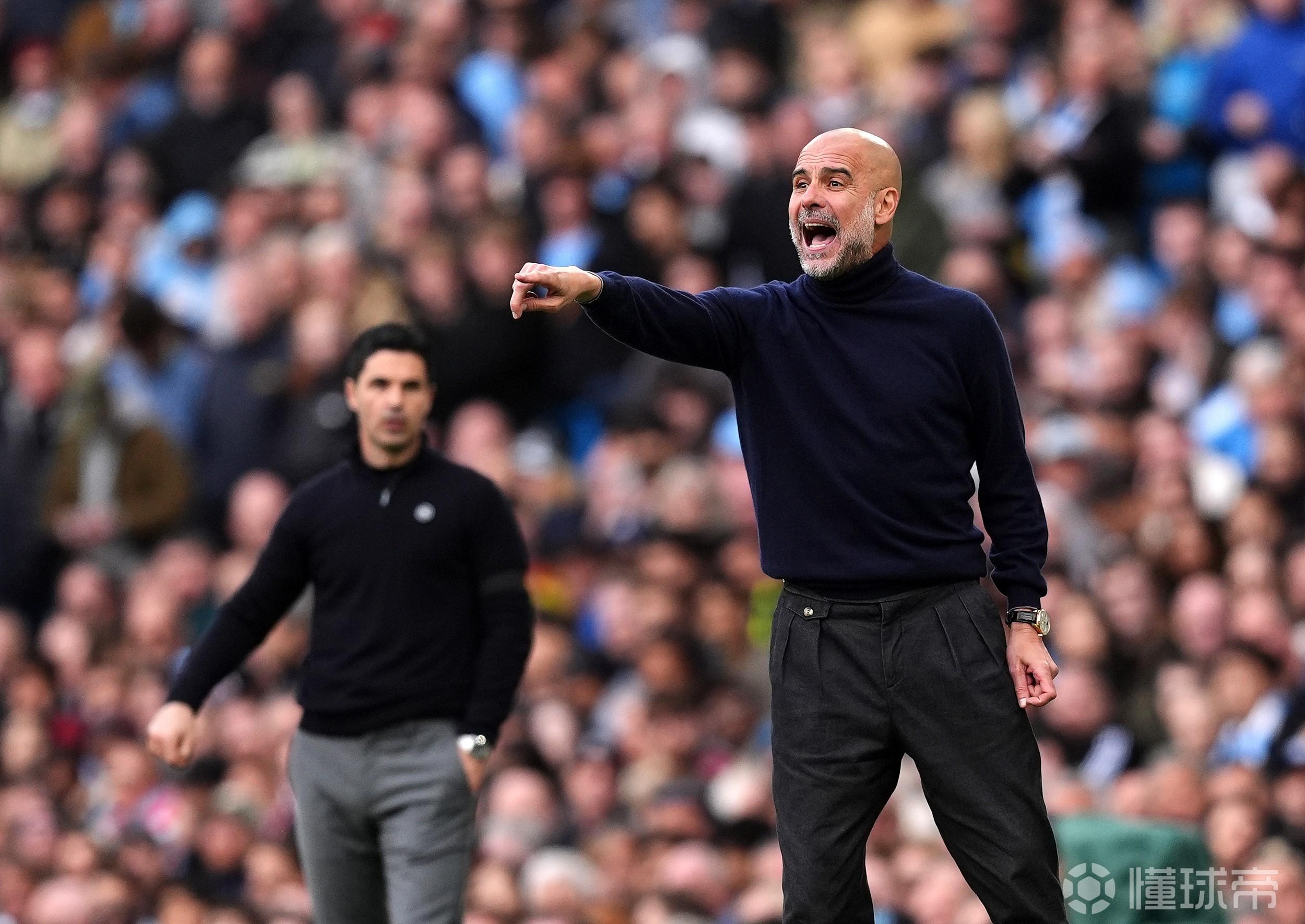 曼城阿森纳剩余赛程：皆无BIG6交锋，曼城收官战对阵维拉