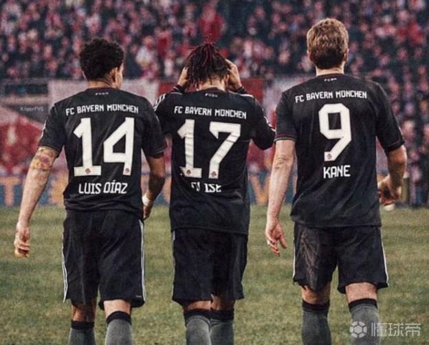 今年五大联赛球员直接参与进球榜：凯恩第1，迪亚斯、奥利塞第2