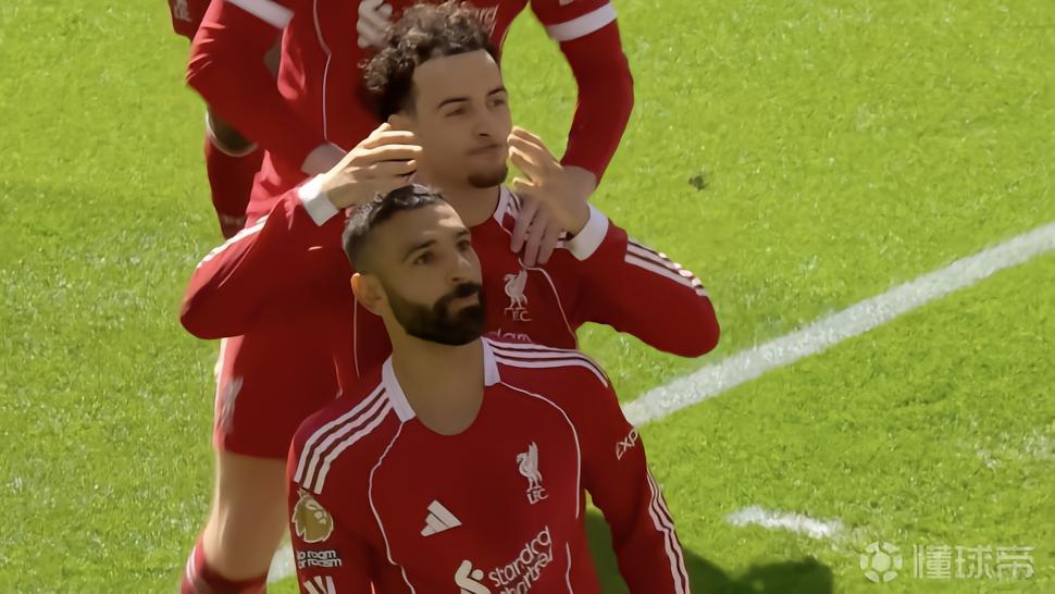 9球追平杰拉德，萨拉赫成队史英超对埃弗顿进球最多的球员