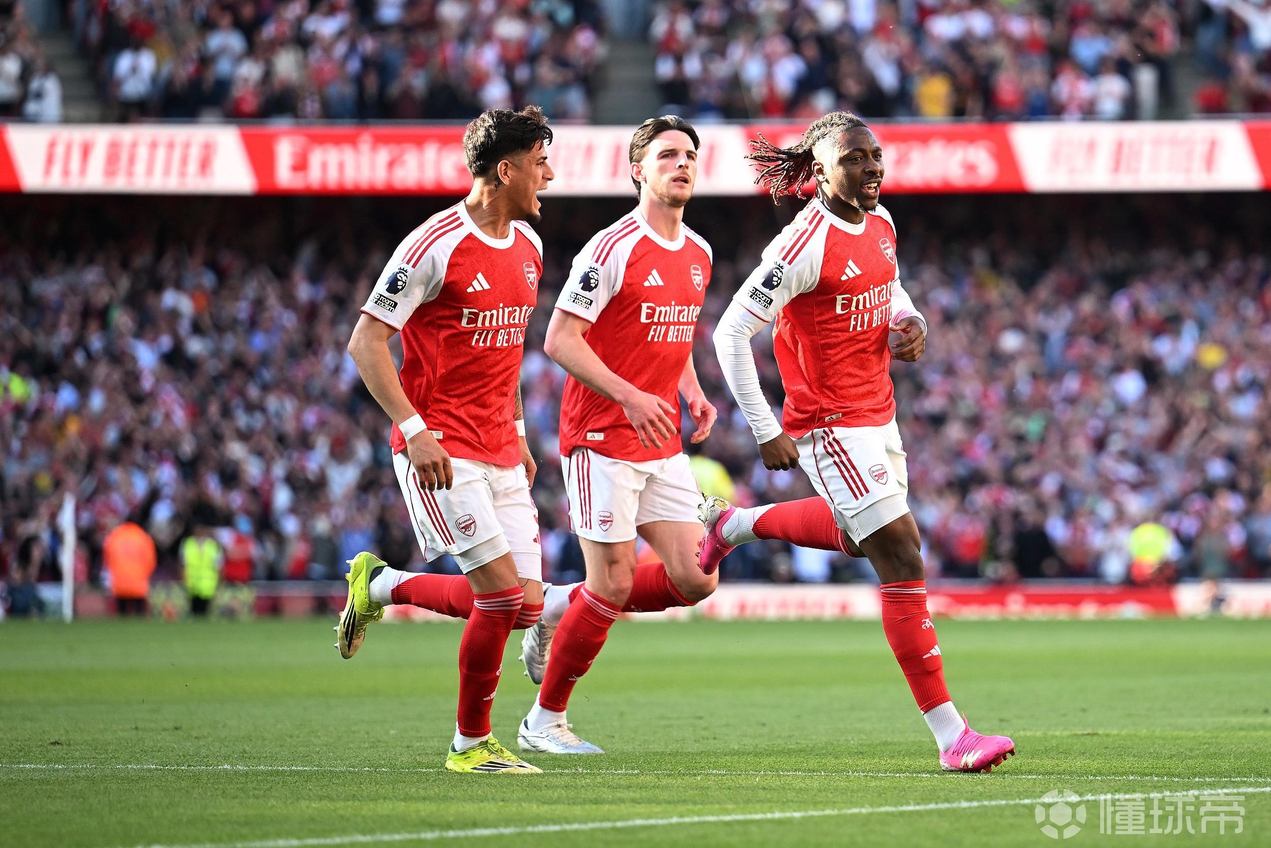 阿森纳本赛季英超仅通过短角球打入2球，对手都是纽卡