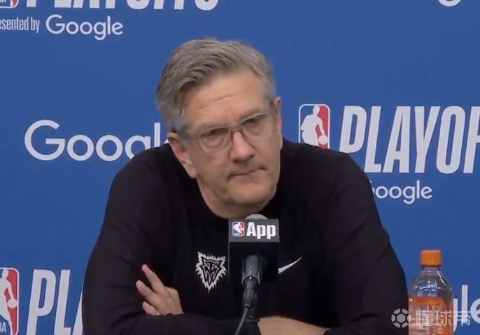 森林狼主帅：迪文琴佐是核心与灵魂，这对他来说是毁灭性打击